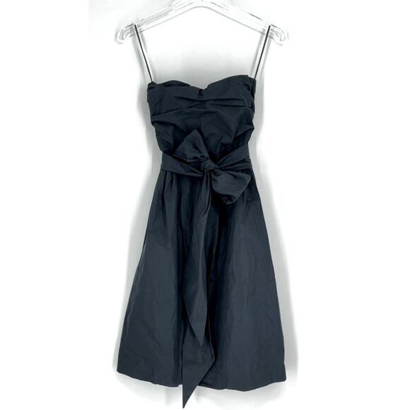 Alexa Chung Dress 6 Black Strapless Homecoming - Picture 2 of 9